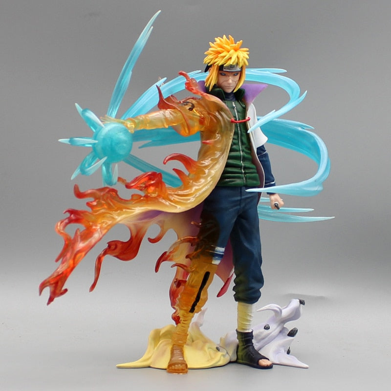 Naruto Anime Figure 26cm Namikaze Minato Gk Pvc Statue Action Figurine Rasengan | Cracking-Singles