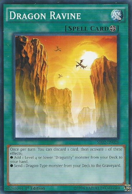 yugioh cracking dragon deck Ravine [SR02-EN026] Common – Cracking-Singles You can make that monster lose ATK equal to its Level x 200 (until the end of this turn) CRACKING DRAGON GUIDE (duel links)