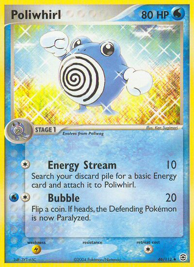 Poliwhirl (46/112) [EX: FireRed & LeafGreen] | Cracking-Singles