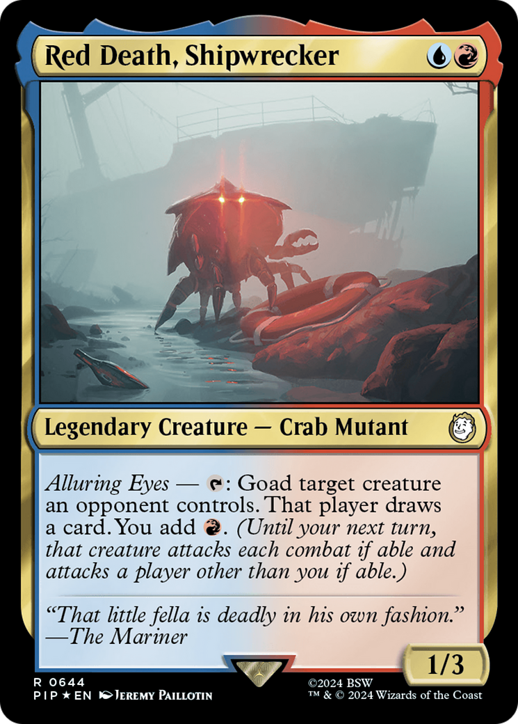 Red Death, Shipwrecker (Surge Foil) [Fallout] | Cracking-Singles