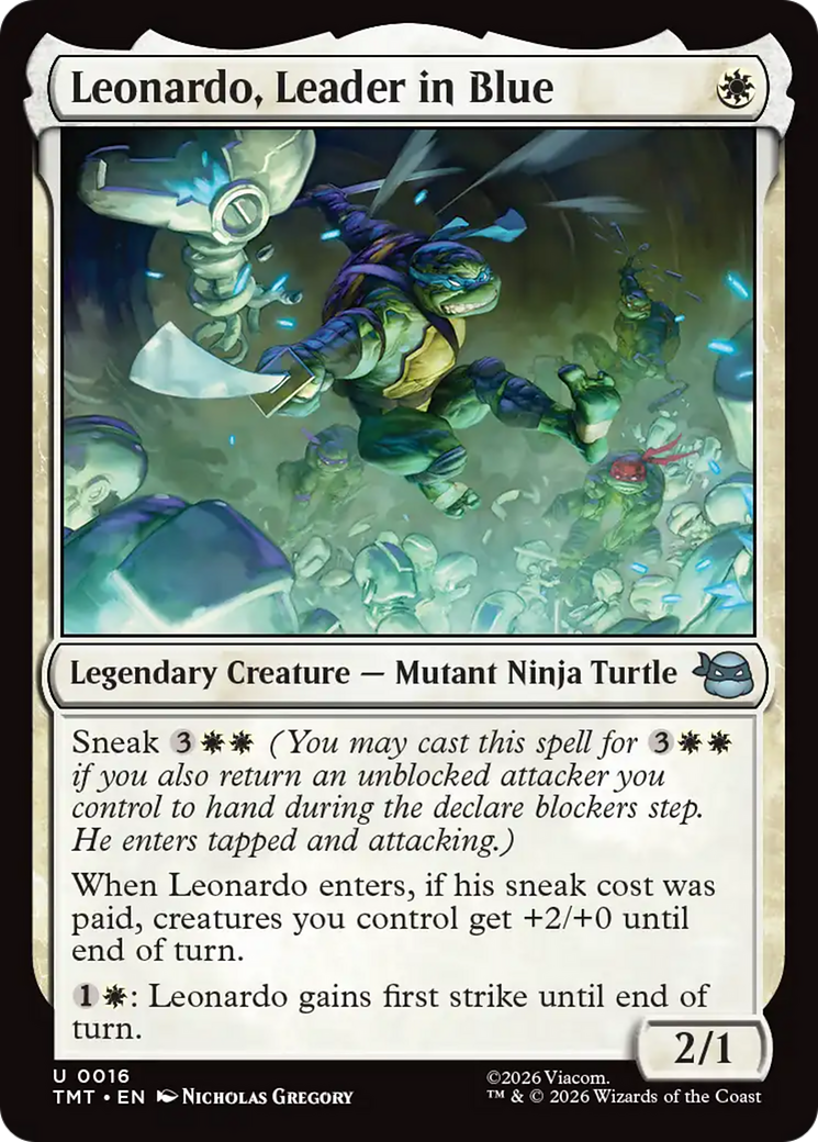 Leonardo, Leader in Blue [Teenage Mutant Ninja Turtles] | Cracking-Singles