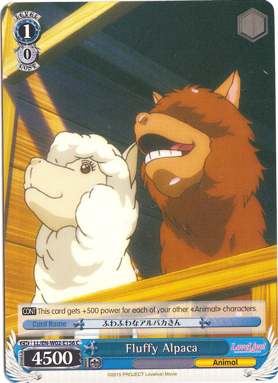 Fluffy Alpaca (LL/EN-W02-E156 C) [Love Live! DX Vol.2] | Cracking-Singles