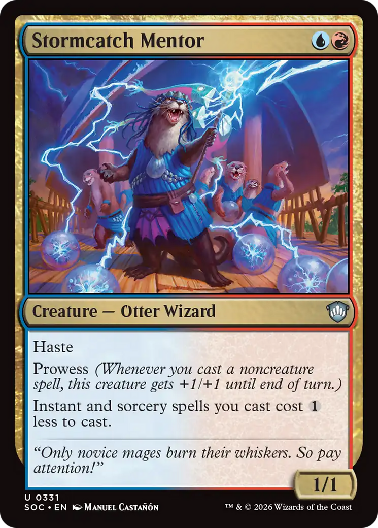 Stormcatch Mentor [Secrets of Strixhaven Commander] | Cracking-Singles