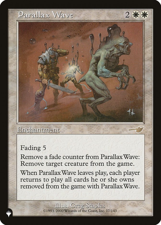 Parallax Wave [The List] | Cracking-Singles