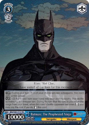 Batman: The Prophesied Ninja (BNJ/SX01-T17 TD) [Batman Ninja] | Cracking-Singles