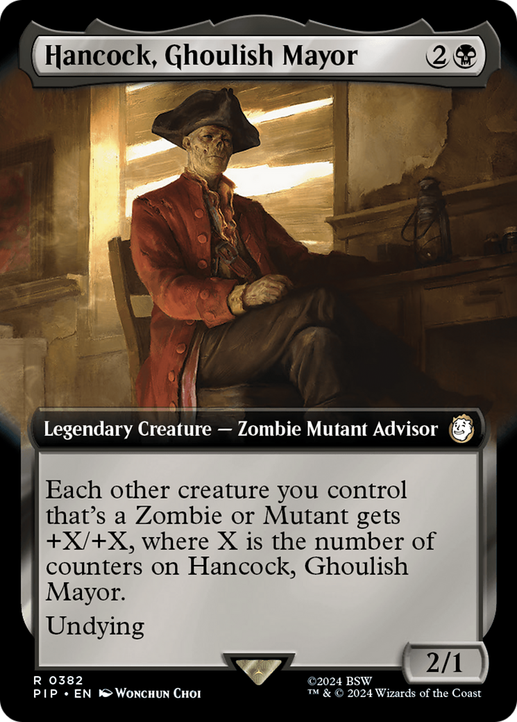 Hancock, Ghoulish Mayor (Extended Art) [Fallout] | Cracking-Singles