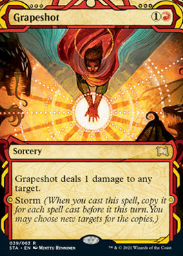 Grapeshot (Foil Etched) [Strixhaven: Mystical Archive] | Cracking-Singles