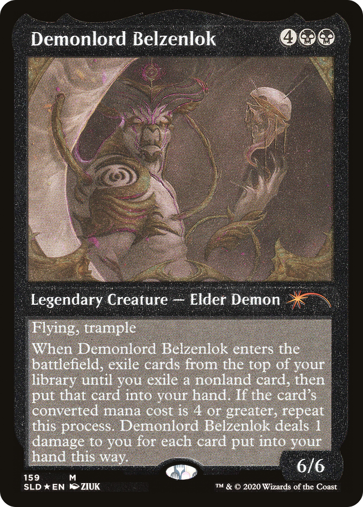 Demonlord Belzenlok (Foil Etched) [Secret Lair Drop Series] | Cracking-Singles