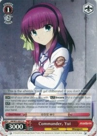 Commander, Yuri (AB/W31-E077 U) [Angel Beats! Re:Edit] | Cracking-Singles