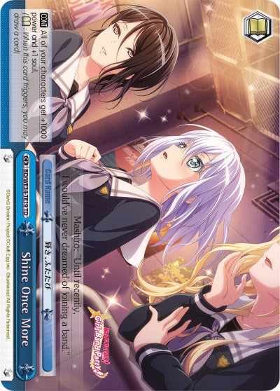 Shine Once More (BD/WE34-TE19TD) [Morfonica x RAISE A SUILEN] | Cracking-Singles
