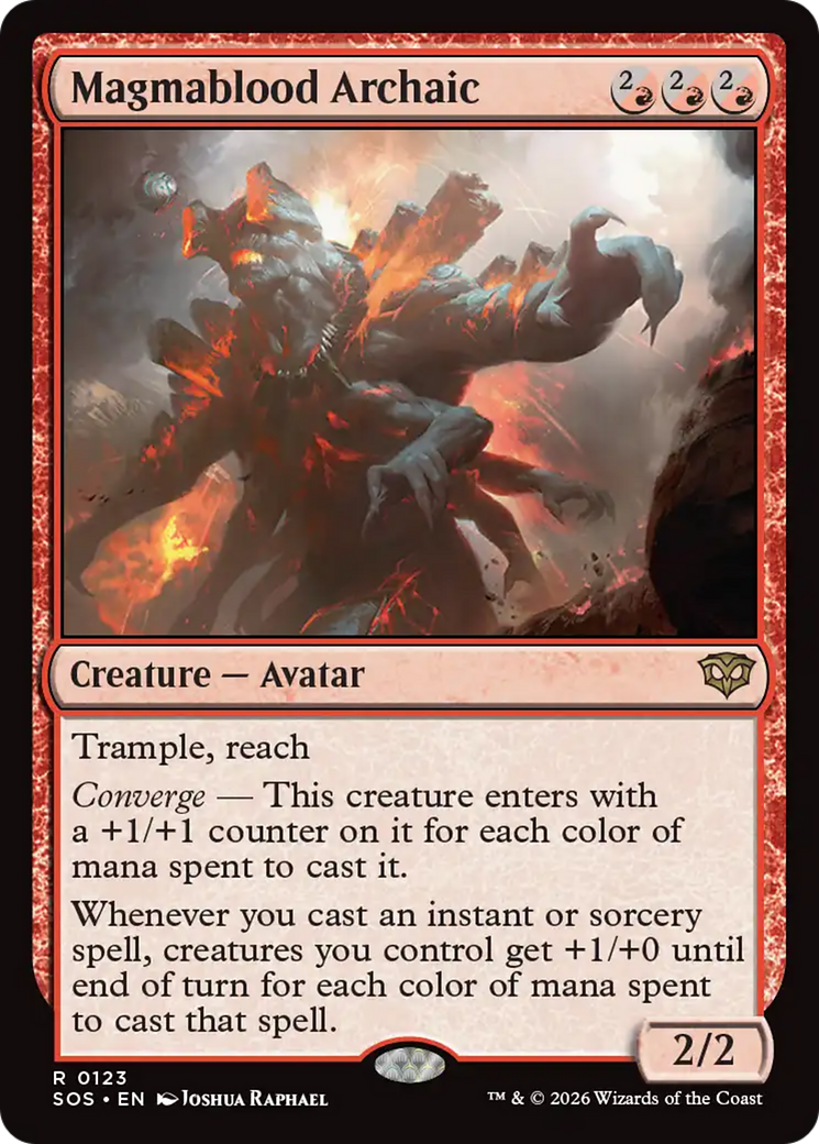 Magmablood Archaic [Secrets of Strixhaven] | Cracking-Singles