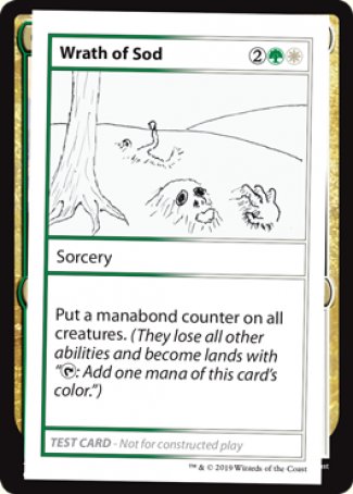 Wrath of Sod (2021 Edition) [Mystery Booster Playtest Cards] | Cracking-Singles