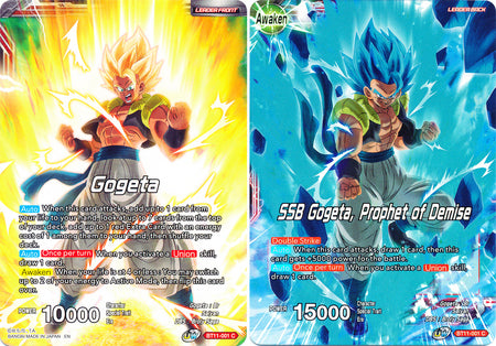Gogeta // SSB Gogeta, Prophet of Demise (BT11-001) [Vermilion Bloodline 2nd Edition] | Cracking-Singles