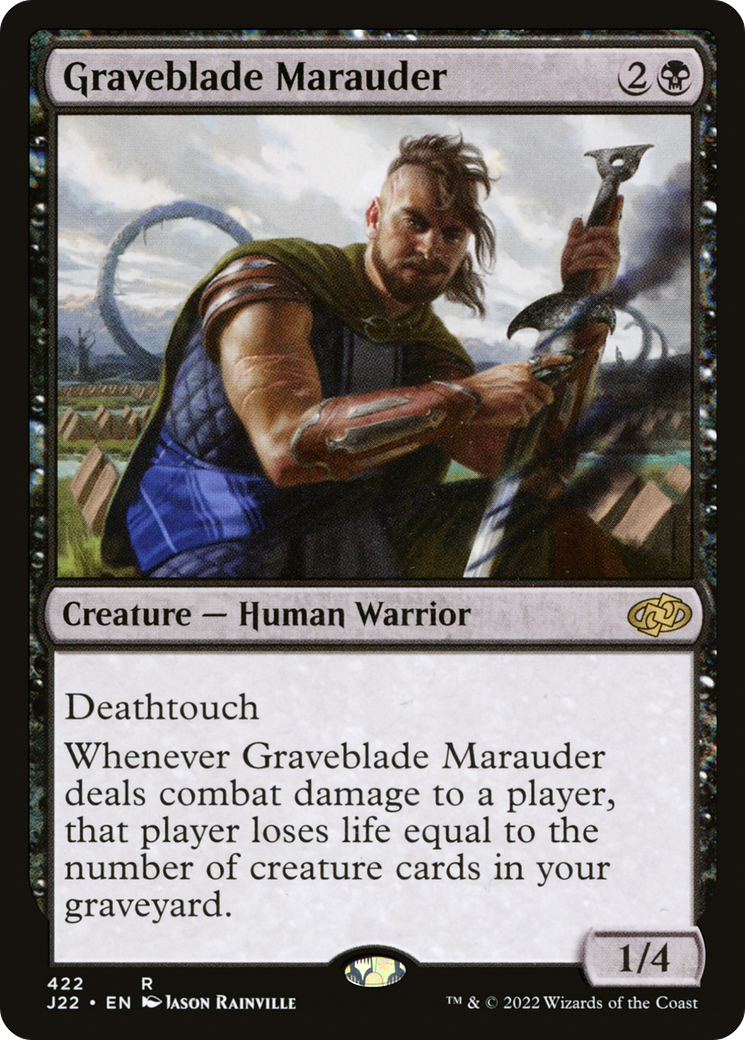 Graveblade Marauder [Jumpstart 2022] | Cracking-Singles