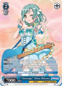 "Onstage" Hina Hikawa (BD/W54-E088SPMb SPM) [BanG Dream! Girls Band Party!] | Cracking-Singles