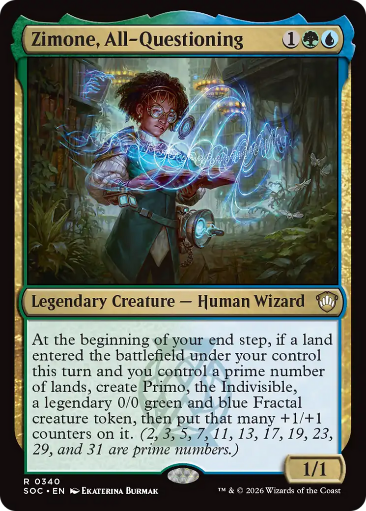 Zimone, All-Questioning [Secrets of Strixhaven Commander] | Cracking-Singles