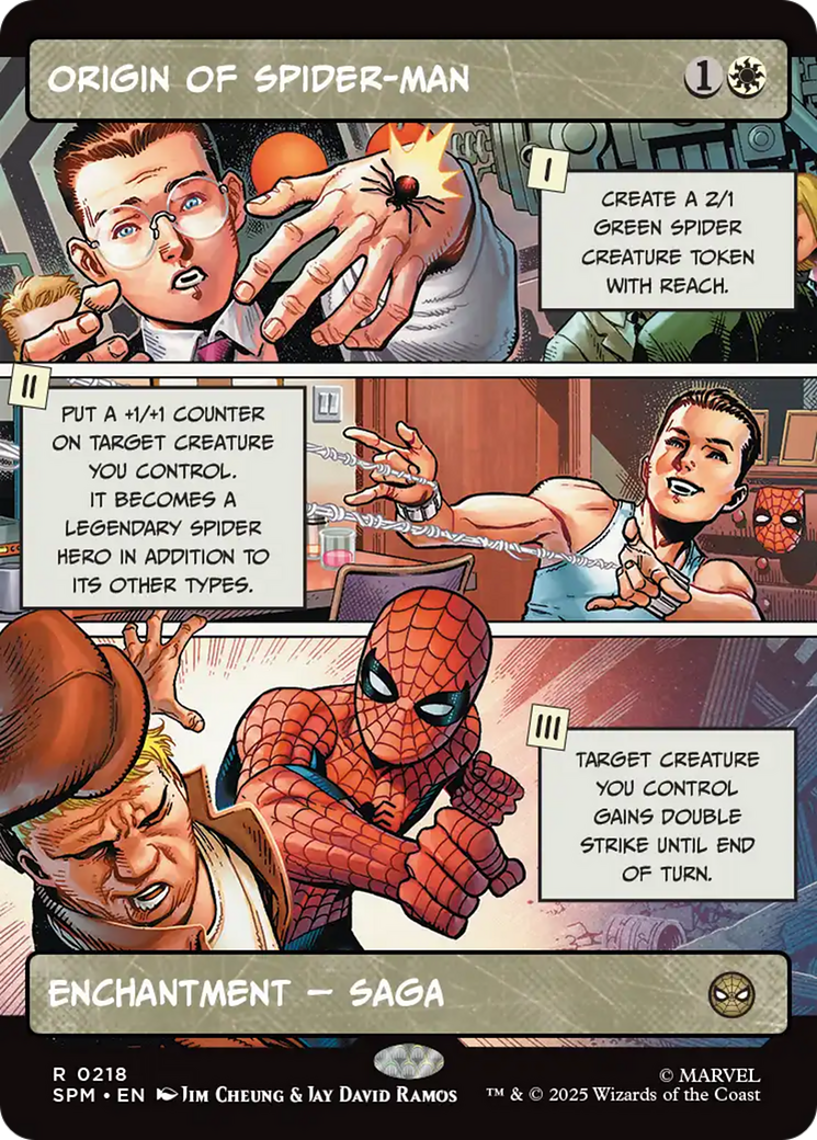 Origin of Spider-Man (Borderless) [Marvel's Spider-Man] | Cracking-Singles