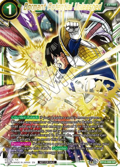 Dormant Potential Unleashed (Winner-Stamped) (BT10-088) [Tournament Promotion Cards] | Cracking-Singles