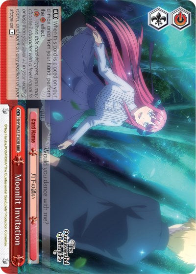 Moonlit Invitation (5HY/W83-E102R RRR) [The Quintessential Quintuplets] | Cracking-Singles