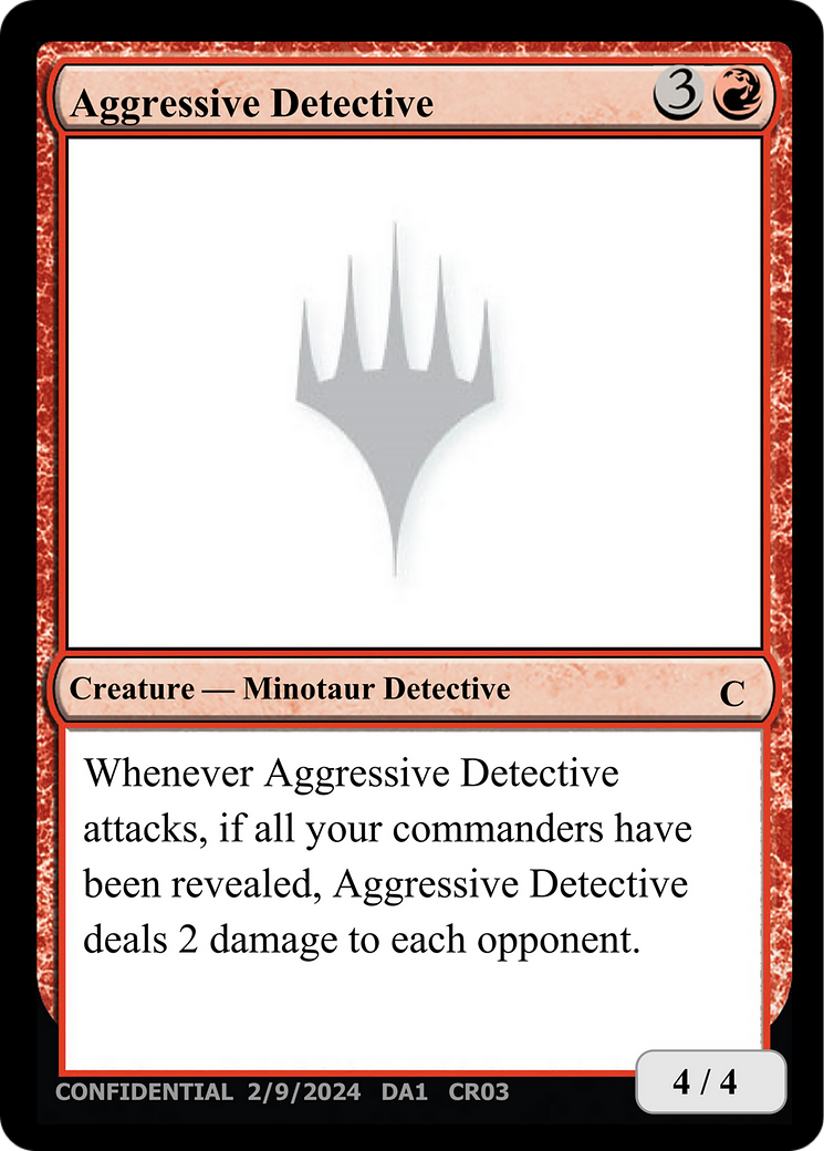 Aggressive Detective [Unknown Event] | Cracking-Singles