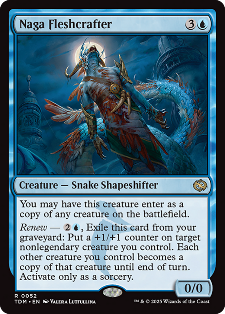 Naga Fleshcrafter [Tarkir: Dragonstorm] | Cracking-Singles