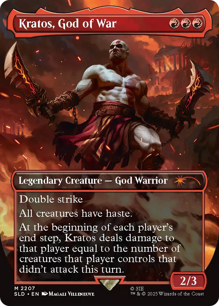 Kratos, God of War [Secret Lair Drop Series] | Cracking-Singles