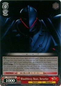 Bloodthirsty Beast, Berserker (FZ/S17-E059 R) [Fate/Zero] | Cracking-Singles