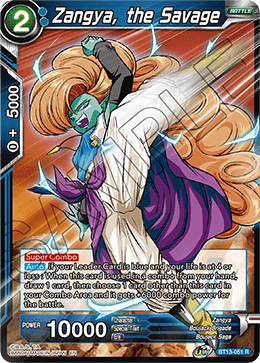 Zangya, the Savage (Rare) (BT13-051) [Supreme Rivalry] | Cracking-Singles