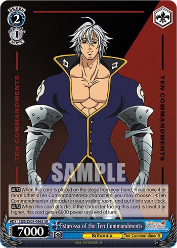 Estarossa of the Ten Commandments (SR) [The Seven Deadly Sins: Revival of The Commandments] | Cracking-Singles