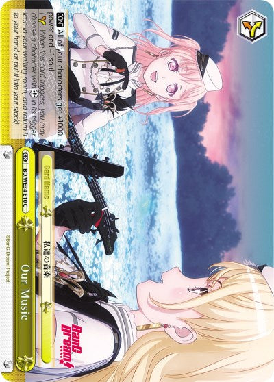 Our Music (BD/WE34-E10 C) (Parallel Foil) [Morfonica x RAISE A SUILEN] | Cracking-Singles