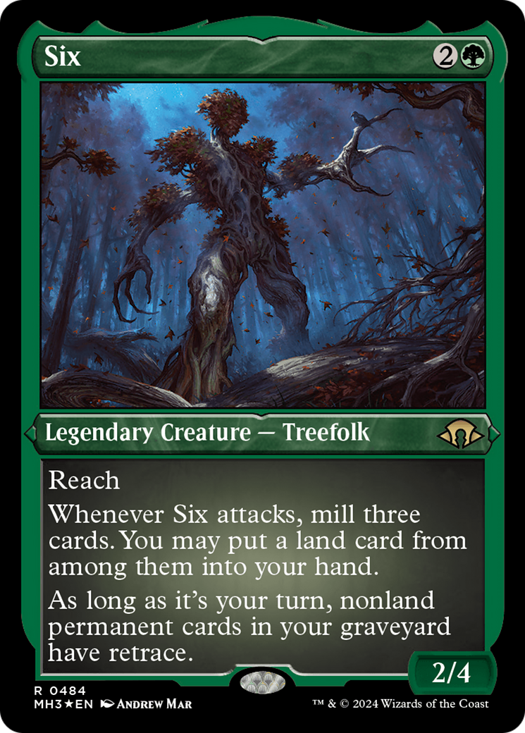 Six (Foil Etched) [Modern Horizons 3] | Cracking-Singles