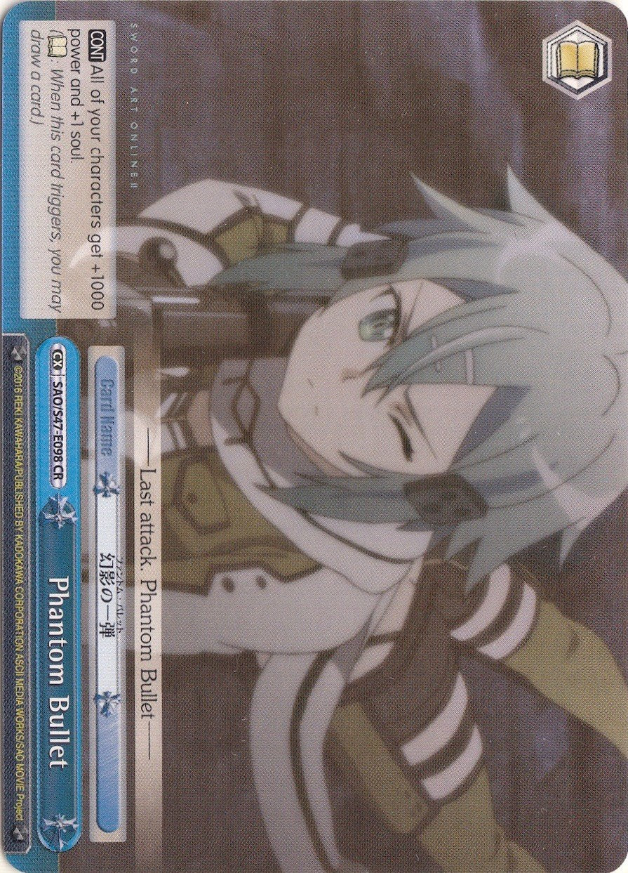 Phantom Bullet (SAO/S47-E098 CR) [Sword Art Online Re: Edit] | Cracking-Singles