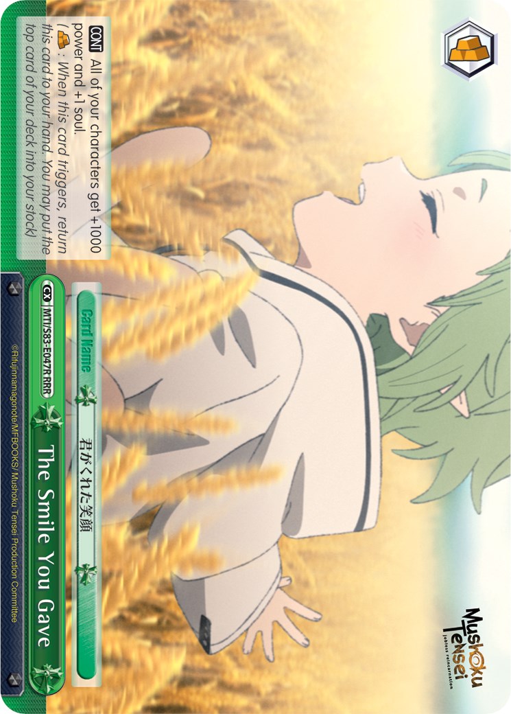 The Smile You Gave (MTI/S83-E047R RRR) [Mushoku Tensei: Jobless Reincarnation] | Cracking-Singles