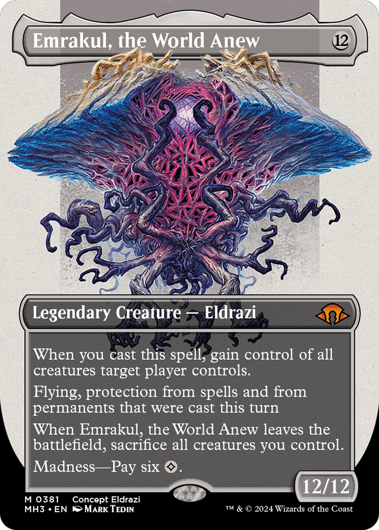 Emrakul, the World Anew (Borderless) [Modern Horizons 3] | Cracking-Singles