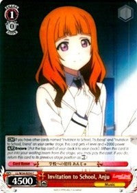 Invitation to School, Anju (LL/W34-E054 C) [Love Live! Vol. 2] | Cracking-Singles