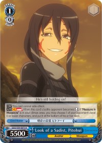 Look of a Sadist, Pitohui (GGO/S59-E075 R) [Gun Gale Online] | Cracking-Singles