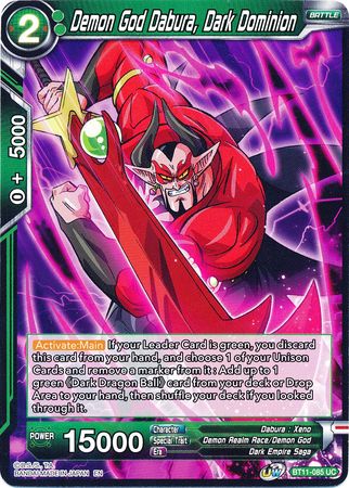 Demon God Dabura, Dark Dominion (BT11-085) [Vermilion Bloodline] | Cracking-Singles