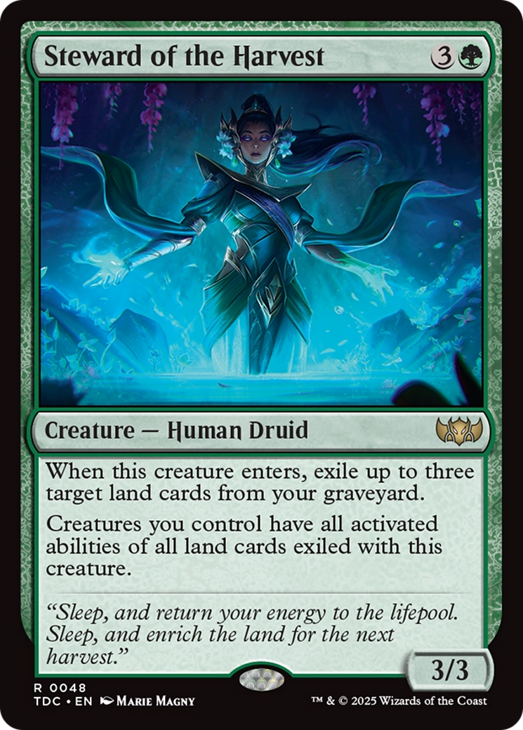 Steward of the Harvest [Tarkir: Dragonstorm Commander] | Cracking-Singles