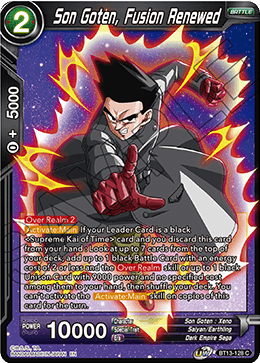 Son Goten, Fusion Renewed (Common) (BT13-128) [Supreme Rivalry] | Cracking-Singles
