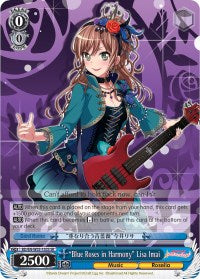 "Blue Roses in Harmony" Lisa Imai (BD/EN-W03-103S SR) [BanG Dream! Girls Band Party! MULTI LIVE] | Cracking-Singles