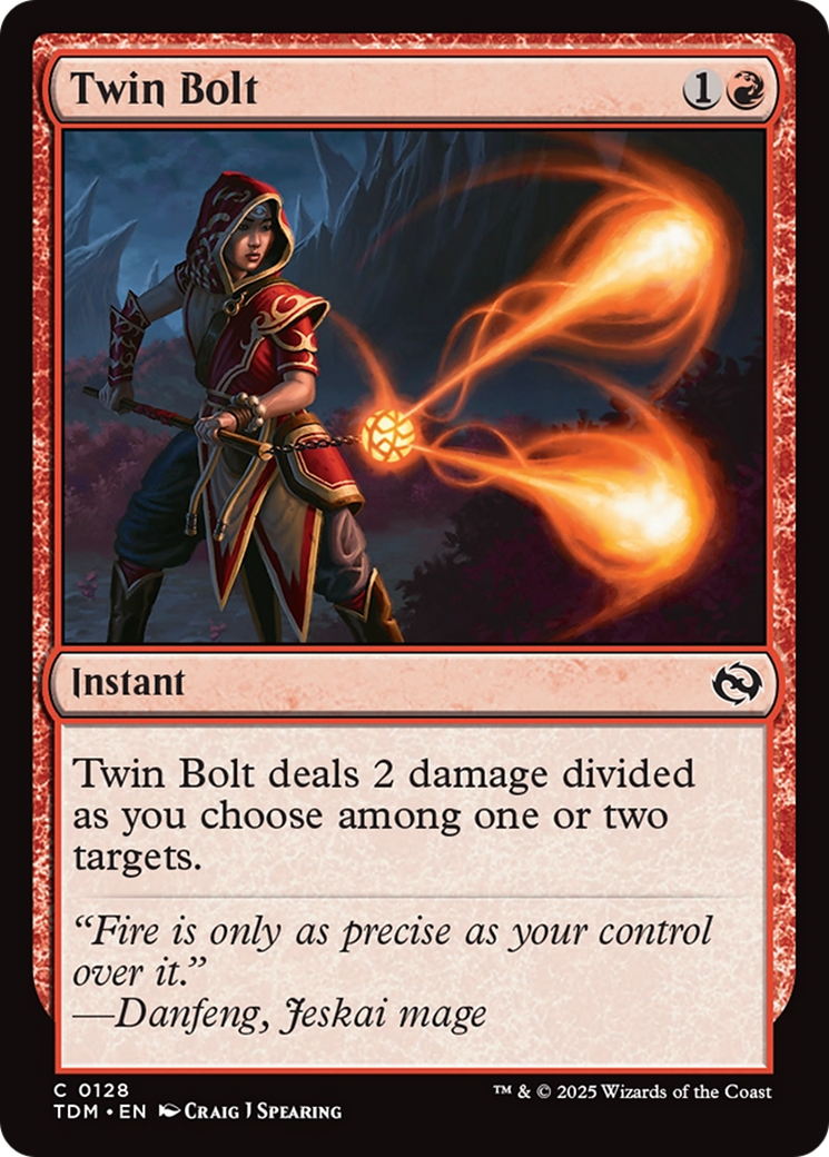 Twin Bolt [Tarkir: Dragonstorm] | Cracking-Singles