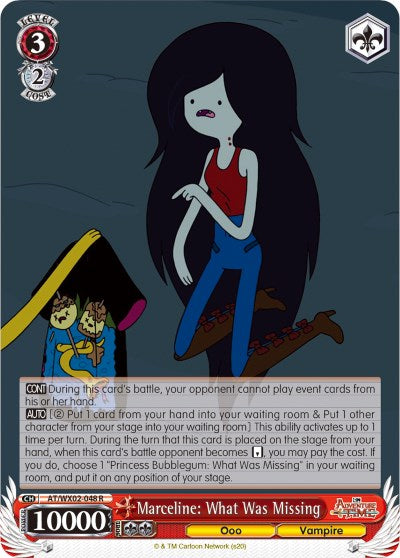 Marceline: What Was Missing (AT/WX02-048 R) [Adventure Time] | Cracking-Singles