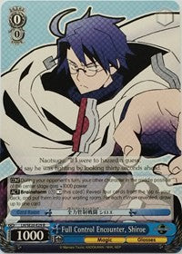 Full Control Encounter, Shiroe (LH/SE20-E29 R) [LOG HORIZON] | Cracking-Singles
