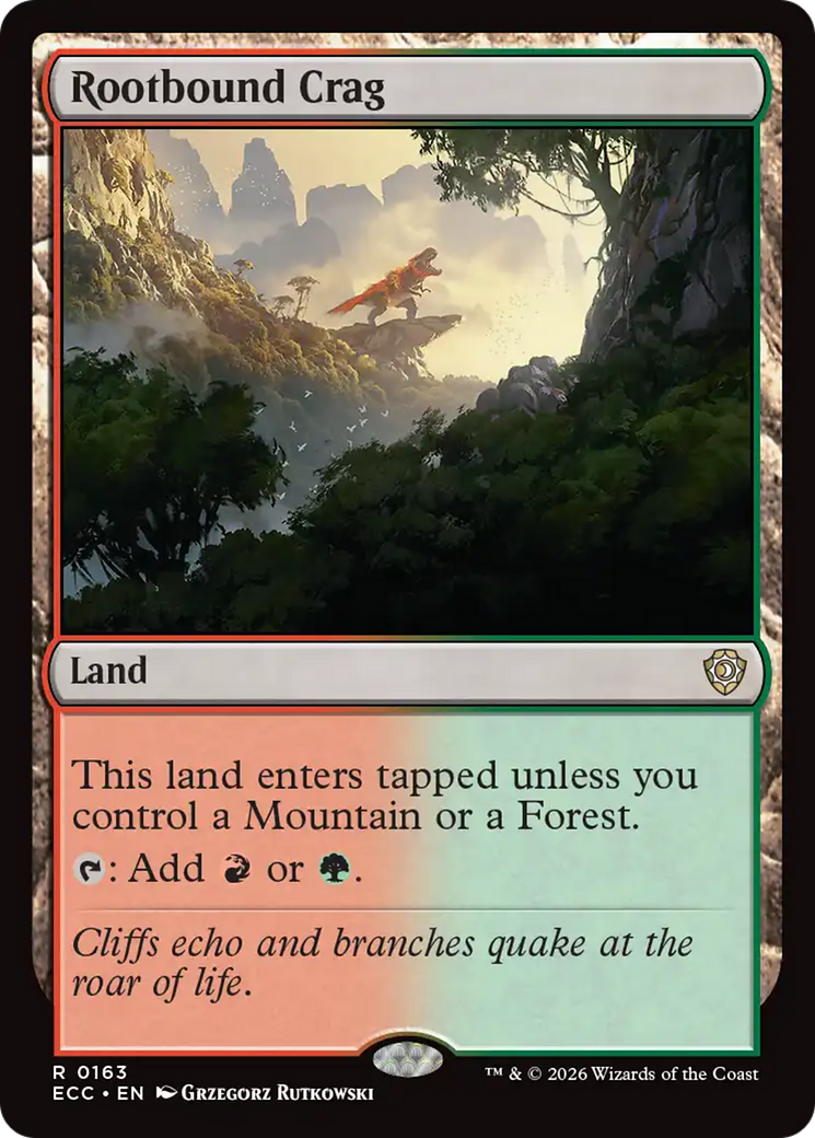 Rootbound Crag [Lorwyn Eclipsed Commander] | Cracking-Singles