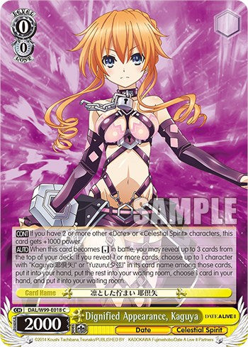 Dignified Appearance, Kaguya [Date A Live Vol.2] | Cracking-Singles
