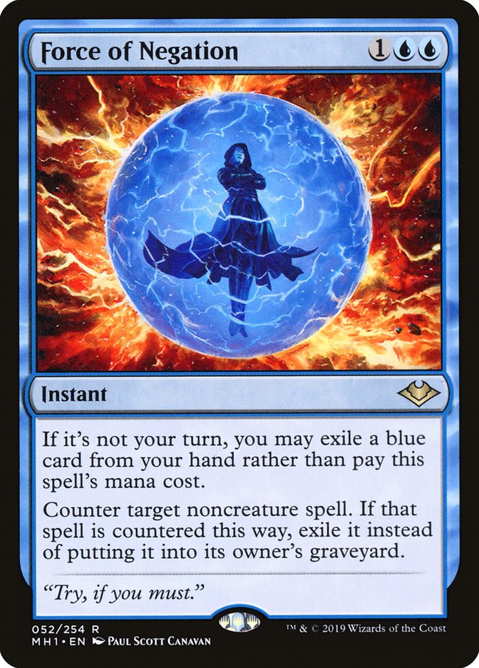 Force of Negation [Modern Horizons] | Cracking-Singles