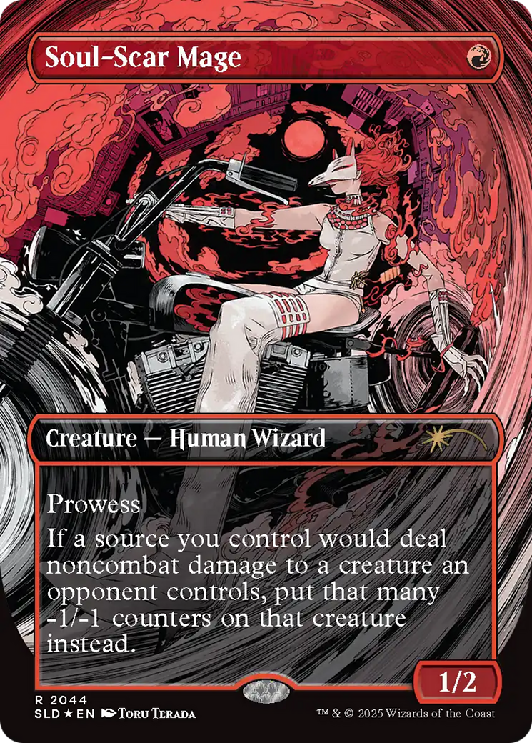 Soul-Scar Mage (2044) (Raised Foil) [Secret Lair Drop Series] | Cracking-Singles