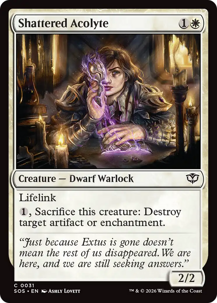 Shattered Acolyte [Secrets of Strixhaven] | Cracking-Singles