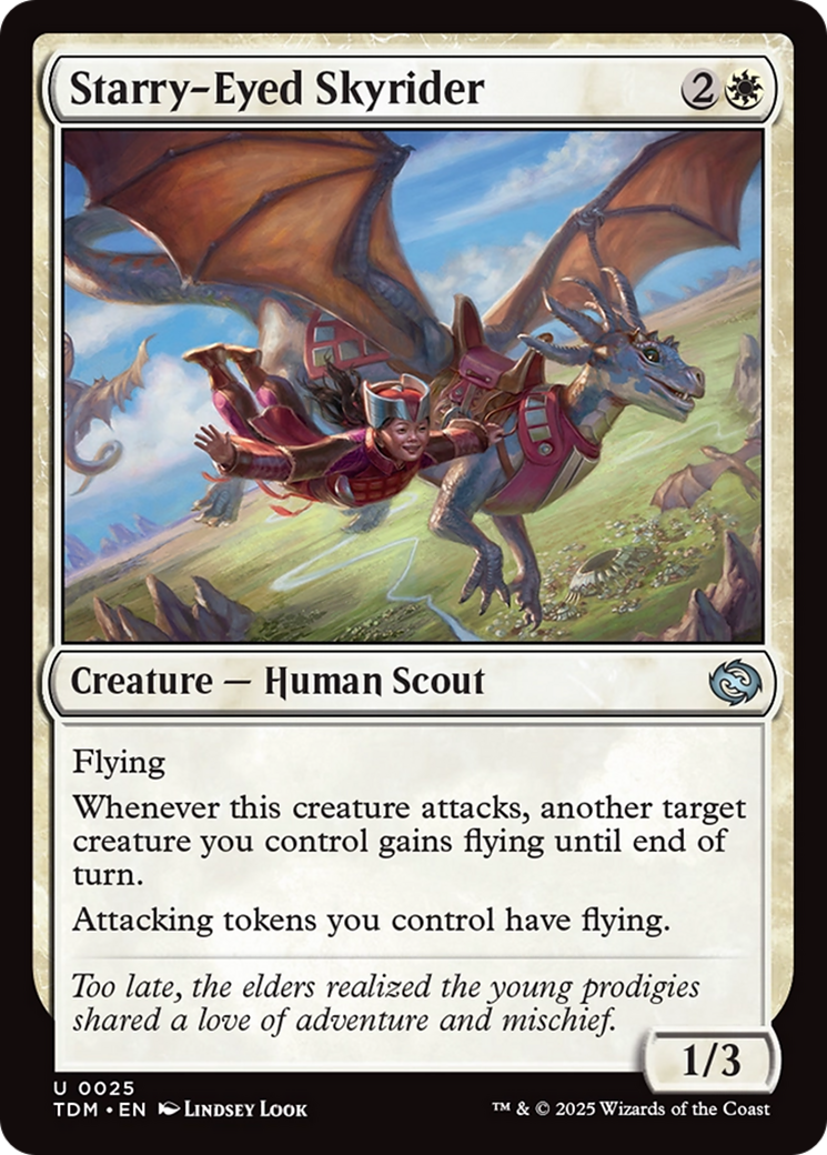 Starry-Eyed Skyrider [Tarkir: Dragonstorm] | Cracking-Singles