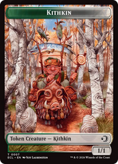 Elf // Kithkin (0007) Double-Sided Token [Lorwyn Eclipsed Tokens] | Cracking-Singles